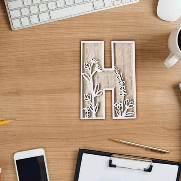 Wooden Carved Alphabet Letters Home DéCor House Number Diy Shop Signs Decoration Handcrafts Sizes Wedding Wall Decoration Pendant