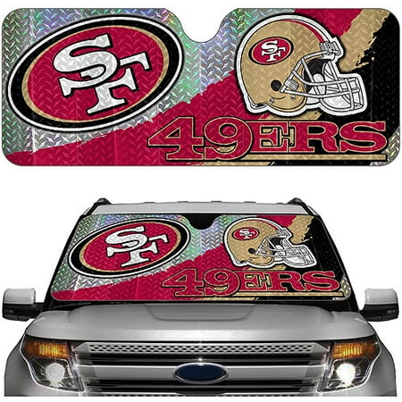 San Francisco 49ers NFL Auto Sunshade
