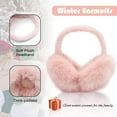 thumbnail image 5 of KitchenKey  Women Winter Ear Muffs Fluffy Faux Fur Earmuffs Foldable Ear Warmer Girls Soft Ear Covers, 5 of 11