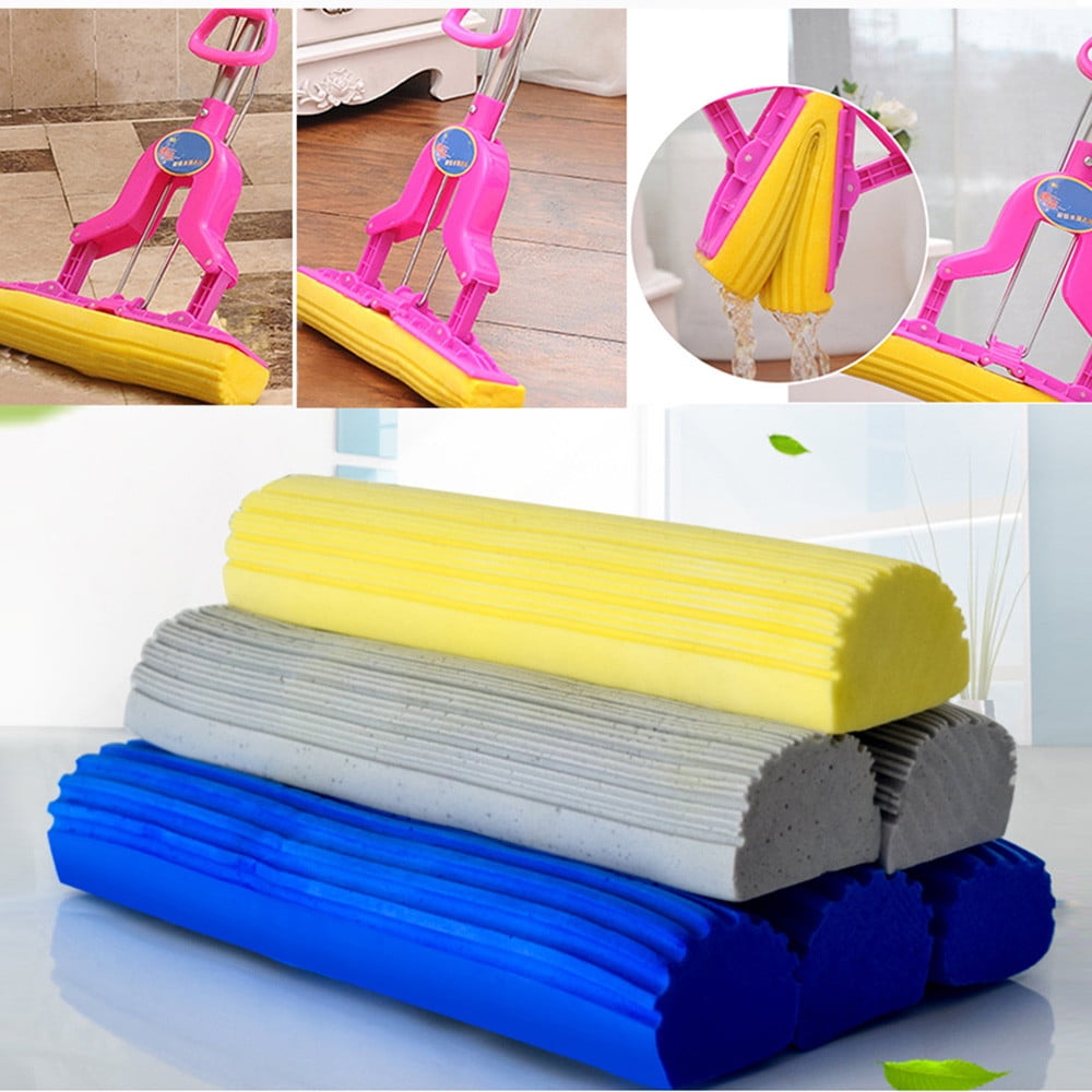Foam Rubber PVA Sponge Mop Head Refill Replacement Home Floor Cleaning Wash Tool