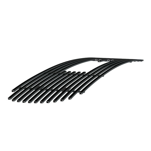 APS Compatible with GMC Sierra 1500HD 2500HD 3500 2001-2002 & Yukon XL 00-06 with Logo Show Main Upper Black Billet Grille Insert G65703H