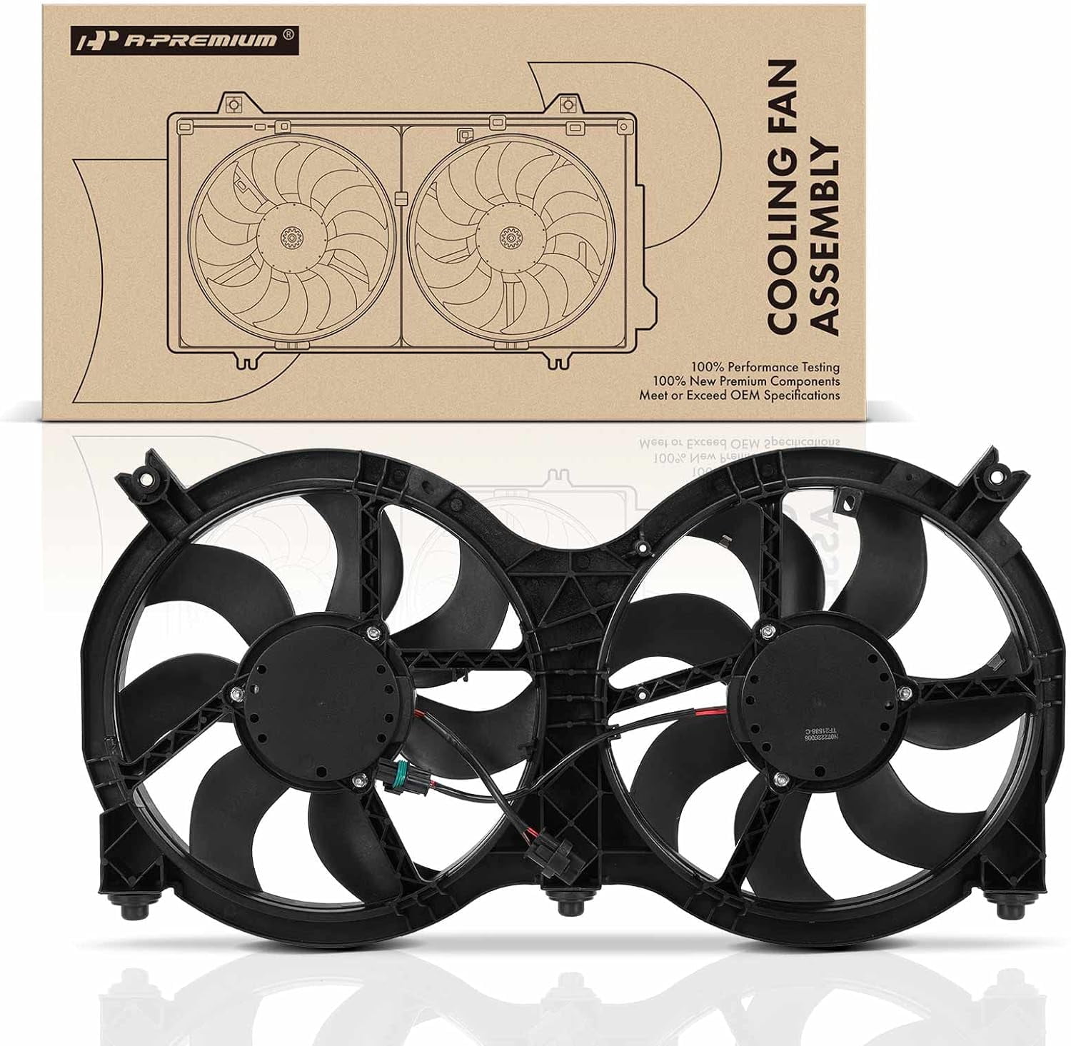 ANJI さま A-Premium Engine Radiator Cooling Fan Assembly Compatible