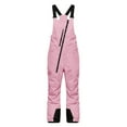 thumbnail image 6 of Staki Kids Snow Bibs Girls Snow Pants Ski Bib Overall Waterproof Windproof Warm for Toddler Kids Snow Suits 4T,5T,6Y,7Y,8Y,9Y,10-13Y(Pink,6-7 Years), 6 of 9
