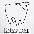 thumbnail image 3 of CafePress - Molar Bear Polar Tooth Bear Men's Value T Shirt - Men's Classic T-Shirts, 3 of 4