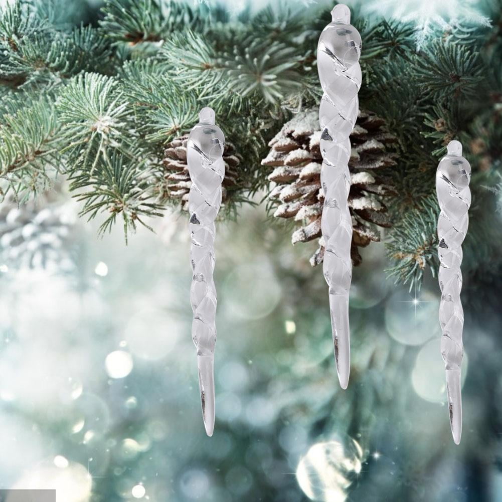 Icicle Ornaments For Christmas Tree 