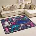 thumbnail image 2 of Coolnut Undersea Creatures Lightweight Carpet Mats Area Soft Rugs Floor Mat Doormat Decoration for Rooms Entrance 36 x 24 inches, 2 of 6