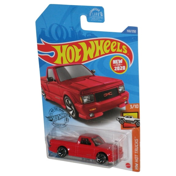 Hot Wheels HW Hot Trucks 3/10 (2020) Red '91 GMC Syclone Toy Truck 150/250