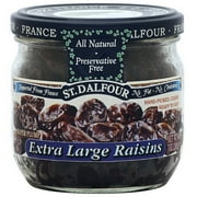 St. Dalfour Extra Large Raisins, 7 oz (Pack of 6)