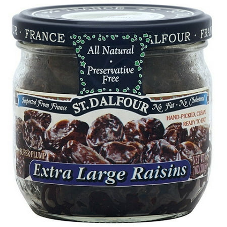 St. Dalfour Extra Large Raisins, 7 oz (Pack of 6)