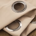 thumbnail image 4 of Cortina de Ventana Elegante Gloria Multicolor de Poliéster 1 Pieza para Cocina Beige S, 4 of 9