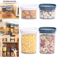 thumbnail image 2 of CAROOTU Plastic Food Storage Jar Tansparent Sealed Coffee Beans Tea Cereal Food Preservation Container Box, 2 of 6