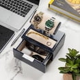 thumbnail image 2 of Caja expositora de madera QWATCHBANDS para 2 relojes, 2 of 3
