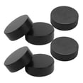 thumbnail image 2 of KAKOWELY 6 Pcs Mousse PU Polyvalente pour Rondelle de Hockey sur Glace, Utilisation en Course, Rondelle de Compétition de Hockey, Fourniture de Rondelle de Hockey, 2.95"X2.95"X0.98 Pouces, 2 of 5