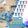 thumbnail image 2 of Advent Calendar Uncover Cute Characters In The Surprise Box Set, Decorations, Figures, Fashion Dolls (12-piece Set), 2 of 3