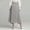 Grey, variant on Skirts for Women Elegant High Waist Pleated Midi Skirt for Everyday Casual Work and Wear with Breathable and Handy Pockets Black M