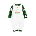 thumbnail image 3 of 2024 Family Christmas Pajamas Matching Sets and Dog Green Plaid Shirt Pants Printed Cozy Holiday Xmas Sleepwear Pjs Set Baby 3 Months, 3 of 6