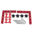 thumbnail image 1 of Woodworking Right Angle Fixing Clip L Shape 90 Degrees Ruler Carpenter's Tool(140x140mm), 1 of 5
