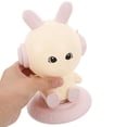 thumbnail image 7 of MLINS Desk Organizer Cute Pencil Case Kawaii Rabbit Rotating Pen Holder For Desk Makeup Brush Holder Office Decor For Women Desk Aesthetic Pink, 7 of 7