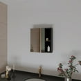 thumbnail image 4 of FM FURNITURE Lincoln Mirrored Medicine Cabinet, Five Interior Shelves, 4 of 7