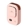 thumbnail image 2 of Ventilador portátil Mini ventilador de mano USB con pantalla digital Accesorios para equipos Rosa, 2 of 9