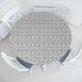 thumbnail image 3 of Ambesonne Vintage Fitted Round Tablecloth, Floral Patterns, 36"- 40" Diameter, Multicolor, 3 of 5