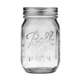 thumbnail image 1 of Ball Mason Jars with Lids & Bands, Regular Mouth, 473 mL (16 oz), 8 Pack, 1 of 6