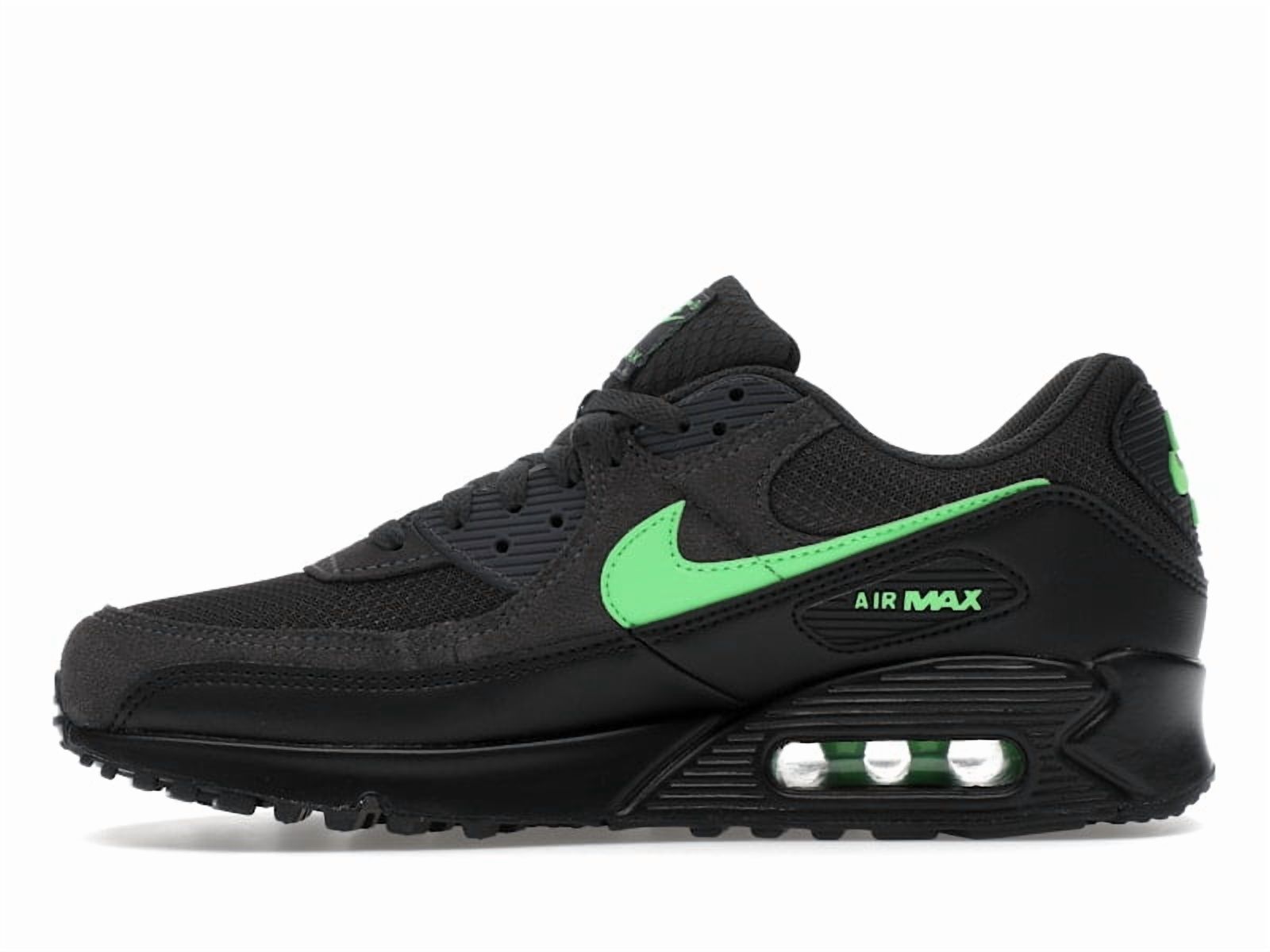 Nike Men's Air Max 90 Black Green Strike Running Shoes, from StockX