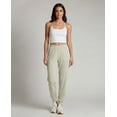 thumbnail image 3 of 3 Pack Women's Ribbed Joggers Lounge Sweatpants Casual Pajama Comfy Pockets, 3 of 4