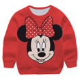 thumbnail image 1 of Bebé niños niñas Mickey Mouse sudaderas con capucha moda Minnie sudaderas niños niños manga larga dibujos animados niños Anime estampado 3D ropa 7T Gao Jinjia LED, 1 of 2