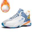 thumbnail image 4 of Nuevos zapatos deportivos de cuero para hombre con parte superior alta cruzada y algodón para parejas, zapatillas informales, tenis, zapatillas para hombre, 4 of 4