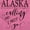 Light Pink, variant on Alaska is Calling and I Must Go Women's Graphic T Shirt Tees Brisco Brands S