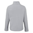 thumbnail image 3 of Women's Cutter & Buck Gray Minnesota Twins Hunts Point Eco Half-Snap Jacket, 3 of 3