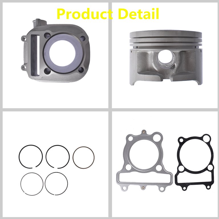 Cylinder Piston Gasket Top End Rebuild Kit for Yamaha XT225