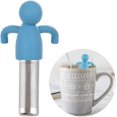 thumbnail image 1 of Tea Infuser Cute Tea Strainer for Loose Tea Fine Mesh Stainless Steel Tea Ball Steeper & Diffuser with SIlicone Lid for Tea Cup & Mug, 1 of 6