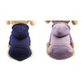 thumbnail image 1 of (2-Pack) Rinsvye Polyester Hoodied Sweatshirts with Dog Sweater Y Pocket Dog Clothes Pet Puppy Clothes Clothing Dog Sweaters for Small Dogs Puppy Sweater Dog Clothes, 1 of 4