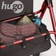 thumbnail image 2 of Andador plegable Hugo Mobility 700-961 con asiento y bolsa de sillín, color rojo, 2 of 5