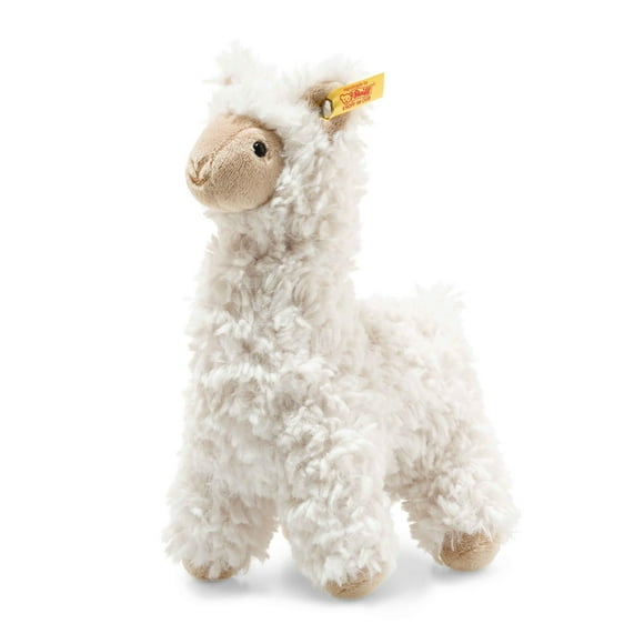 Peluche de llama Steiff Leandro, Colección Soft Cuddly Friends, 7 cm