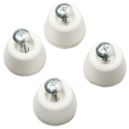 

Plumb Pak/Keeney Mfg. Do it Screw Bumper Set 3/4 White