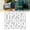 Multicolor, variant on 4 Inch Number Vinyl Label Stickers Adhesive Decals for Mailbox Car Home