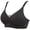 02 Lace-Black, variant on SHARICCA Womens Seamless Wirefree Bra Breathable Cooling Everyday Jelly Bra