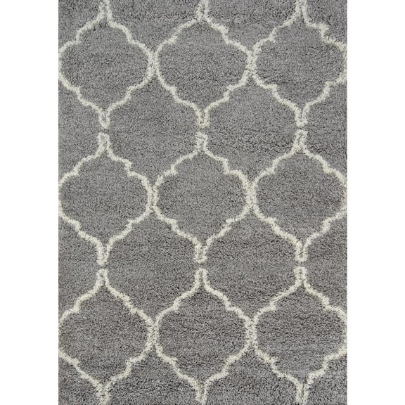 Momeni Contemporary Rectangle Area Rug, Grey, 9'3" X 12'6"