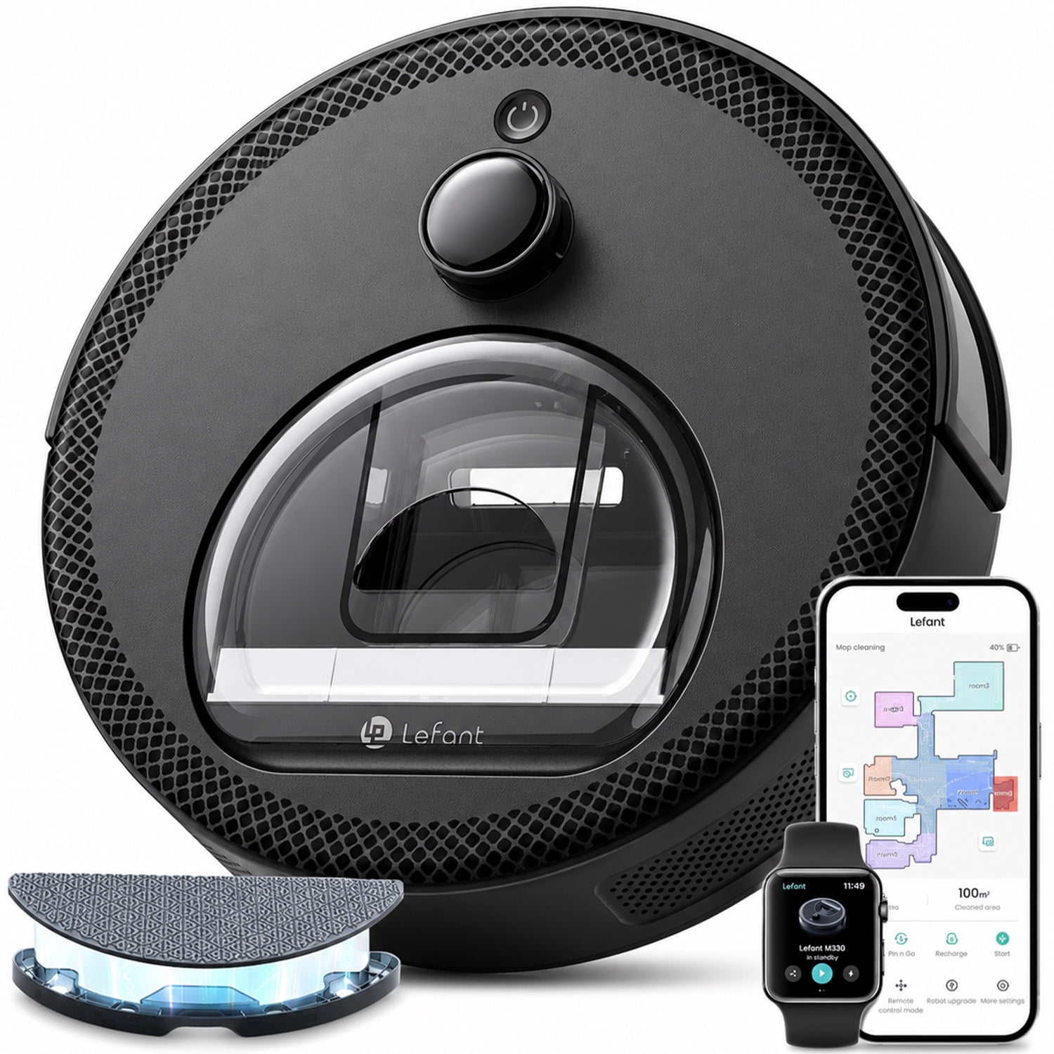 iRobot Roomba Combo Robot Vacuum & Mop Y0110, Smart Navigation