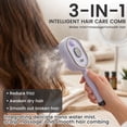thumbnail image 5 of Hair Mist Brush, Electric Mister Brush 300mAh Rechargeable Hairbrush Mister Hair Mist Brushing Tool Electric Spray Air Cushion Comb for Wet Dry Hair Styling, 5 of 9