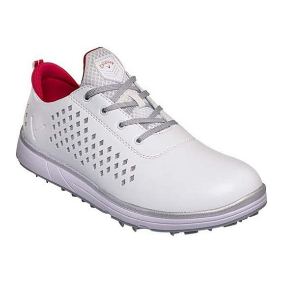 Callaway Lady HALO DIAMOND Golf Shoes WHT/PNK - UK3