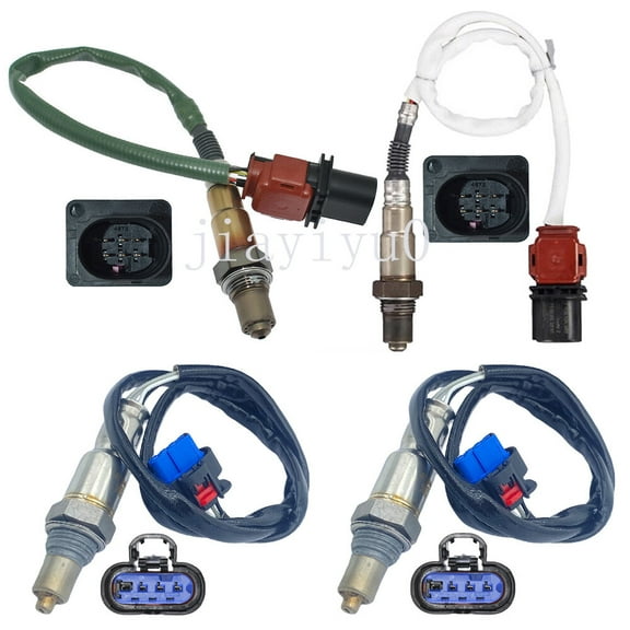 4pcs Oxygen O2 Sensor 1&2 For 2018 2019 2020 for Ford F-150 2.7L Upstream Downstream