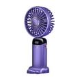 thumbnail image 2 of Ventilador de mano con Perfume, molino de viento con carga USB, pequeño ventilador de escritorio para estudiantes, ventilador de mano de verano para viajes al aire libre, 2 of 4