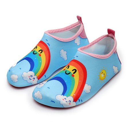 

Kids Water Shoes Boys Girls Quick Dry Non-Slip Aqua Socks for Beach Swimming Pool