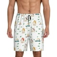 thumbnail image 1 of Fotbe Cartoon House Pantalones Cortos de Pijama para Hombre, Ropa de Dormir, Pantalones de Pijama Cortos para Hombre-3X-Large, 1 of 6