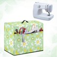 thumbnail image 4 of HELLHERO Butterfly and Daisy Pattern Sewing Machine Dustproof Cover with Handle Easy Storage Foldable for Long-Term Travel, 4 of 8