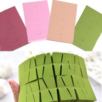 4Pcs Makeup Wedges, Makeup Blenders Sponges, Soft Sponge Cosmetic Puff Small Wedge Shape, Latex Free Foam Sponges Powder Puff(24Pcs/Set, Multicolor)